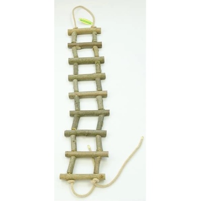 BENYTEC Žebřík dřevěný přírodní 60 cm