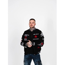 Cipo & Baxx pánska bunda CJ274 BLACK M čierna