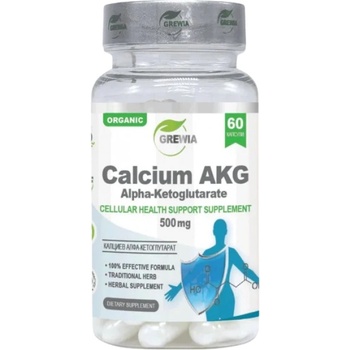 Grewia CALCIUM AKG Alpha-Ketoglutarate 500 mg [60 капсули]