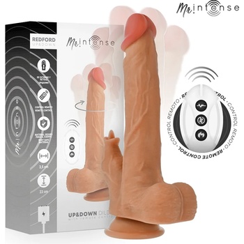 Вибратор с тласъци, реалистичен и мощен, 23см. - Mr. Intense Redford (D-244422)