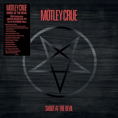 Mötley Crüe - Shout At The Devil (Box Set) (Anniversary Edition) (Coloured) (2 LP + 2 x 7" Single + CD + Casette) (4050538881288)