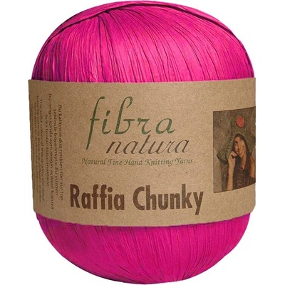 Fibra Natura Raffia Chunky 114-33 fuchsiová