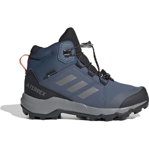 adidas Terrex Детски туристически обувки adidas Terrex Kid's Terrex Mid GTX Walking boots - Wonder Steel / Grey Three / Semi Impact Orange - размер 29 (EU) (702-1236-1825)