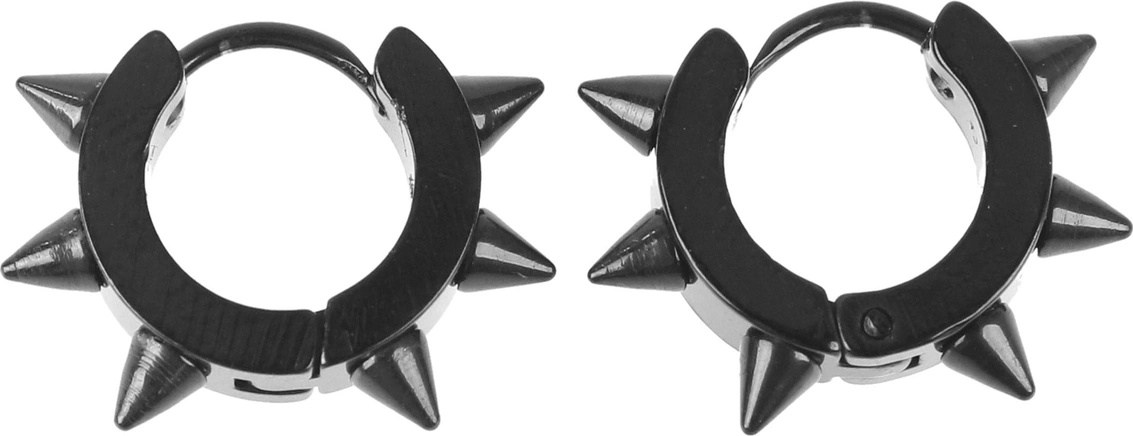 FALON обеци Black Spikes - PSY1108