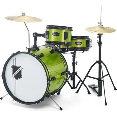 Millenium Youngster Drum Set Green dětské bici 3827