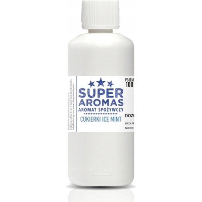 Super Aromas Aroma Cukríky Ice Mint 100 ml