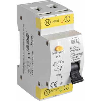 Kanlux Proudový chránič C16-A 6kA 16A 230V