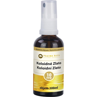 PharmaActiv Koloidní zlato 10ppm sprey 100 ml