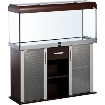 Diversa Modern LED akvarijní set rovný bílý 375 l