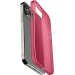 Cellularline Калъф за Apple iPhone 12 Pro Max, Cellularline Zero, ултратънък, съвместим с MagSafe, червен (IT7855)