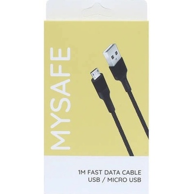 Izmael P25592 MicroUSB, 1m, černý