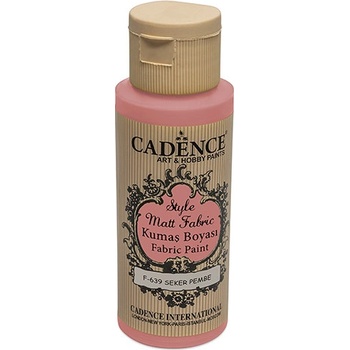 Farba na textil CADENCE STYLE MATT FABRIC 59 ml matná ružová