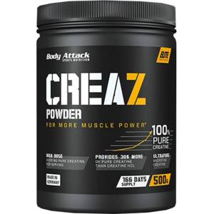 Body Attack Sports Nutrition CreaZ Powder | Creatine Matrix for More Muscle Power [500 грама]