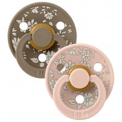 Bibs Liberty Colour cumlíky kaučuk 2ks Blush/Dark Oak