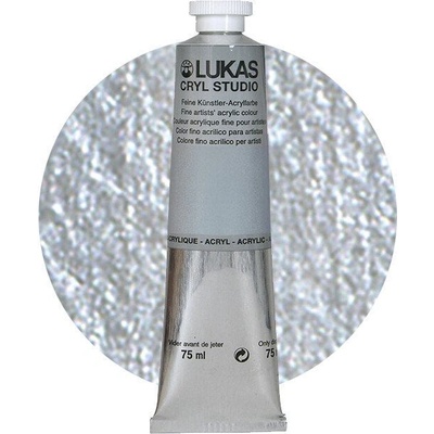 LUKAS Cryl Studio АКРИЛНА боя Silver 75 ml 1 бр (46130010)