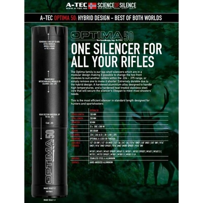 A-TEC OPTIMA 50 modulový do 6,5mm na závit 1/2"-28 UNEF – Sleviste.cz