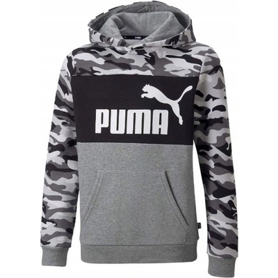 Puma Essentials Camo Hoody šedá – Zbozi.Blesk.cz