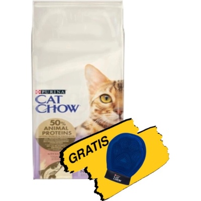 PURINA CAT CHOW SENSITIVE losos 15 kg