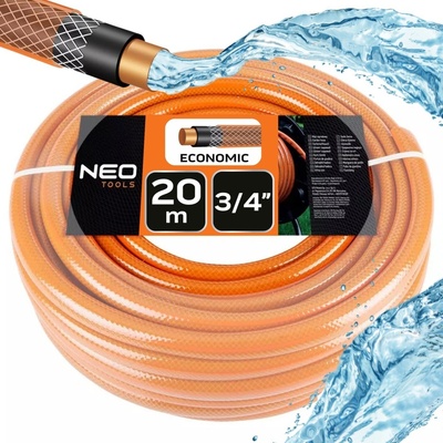 NEO tools Hadice čtyřvrstvá Economic 3/4 20 m – Zboží Dáma