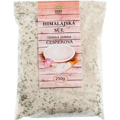 DNM Himalájska soľ ružová jemne mletá cesnaková 200 g