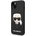 KARL LAGERFELD Apple iPhone 14 Silicone Cover (KLHCP14SSLKHBK)