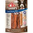 Maškrty pre psov 8in1 Triple-Flavour Ribs 6 ks