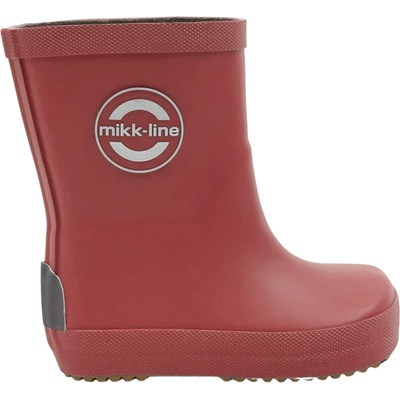 Mikk-Line Детски гумени ботуши Mikk-Line Kid's Wellies Solid Barefoot Wellington boots - Cranberry - размер 33 (EU) (731-0302-0325)