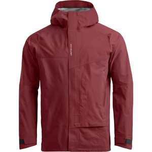 Ortovox Мъжко водоустойчиво яке Ortovox Seceda 3L Jacket Waterproof jacket - Red Malbec - размер XL (002-3537-0414)