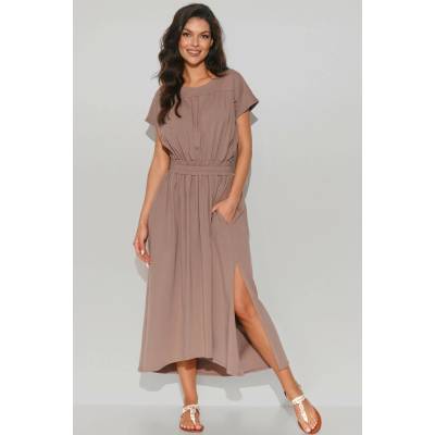 Numinou šaty NU425 mocca