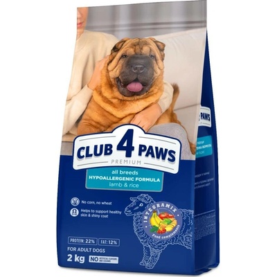 Club 4 Paws Premium Adult jehněčí 2 kg