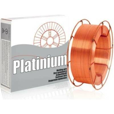 Platinium Svařovací drát pro nelegovanou a nízkolegovanou ocel MIG/MAG tl.1 mm G3Si1/SG2, balení 15 kg drátu SP.002.10