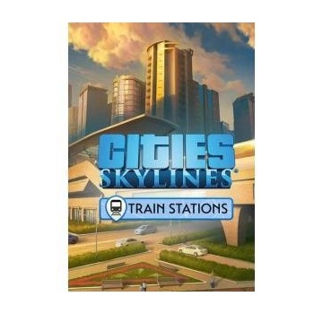 Paradox Interactive Cities Skylines Content Creator Pack Train Stations DLC (PC)