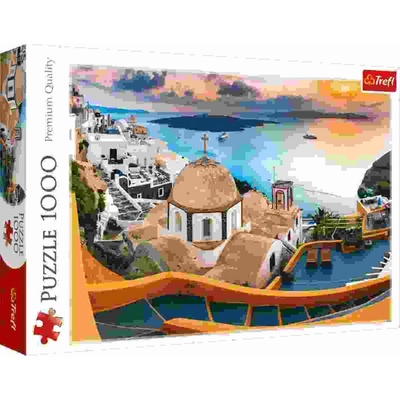 Trefl 10445 Santorini Řecko 1000 dílků