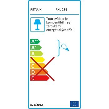 Retlux RXL 234 svícen 7LED WW TM