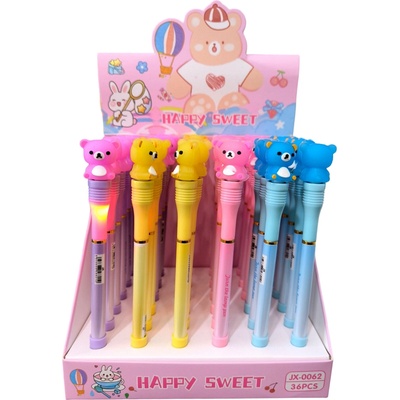 Химикал спинър Мече светещ jx-0062