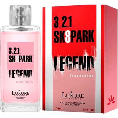 Luxure Skatepark Feminine parfumovaná voda dámska 100 ml