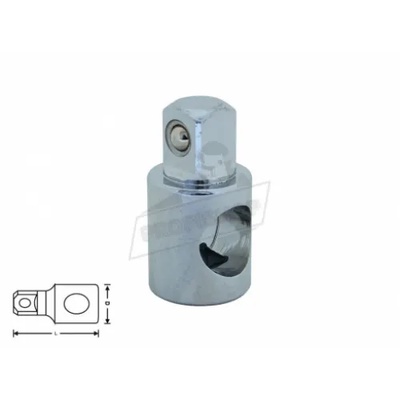 BOLTER Адаптор с отвор за върток 3/8 l35мм cr. v. bolter xg53105 (xg53105)