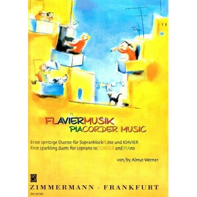 FLAVIERMUSIK PIACORDER PIAno & reCORDER MUSIC prvá zábavná dueta pre zobcovú flautu a klavír