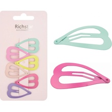 Richstar Accessories Sponky srdiečka 4 cm 6 kusov