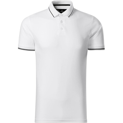 MALFINI Malfini premium perfection plain 251 / Мъжка поло тениска - бяла l (2510015)