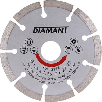 Diamant Levior Kotouč diamantový 115 x 1.8 x 22.2 mm 21111