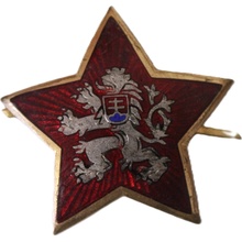 ČSLA čepicový odznak 50. léta originál