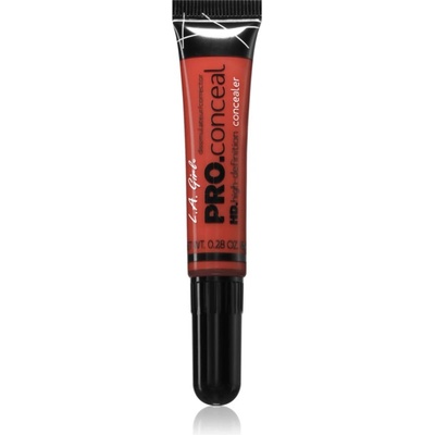 L.A. GIRL COSMETICS HD Pro. Conceal течен коректор цвят Reddish 8 гр