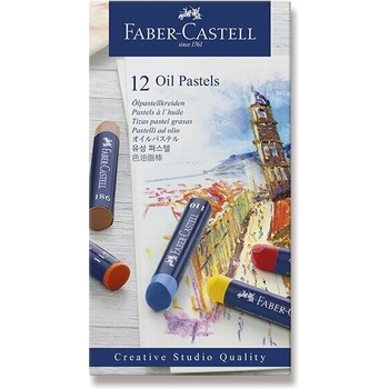 Faber-Castell Pastely olejové pap.krabička 12ks 127012