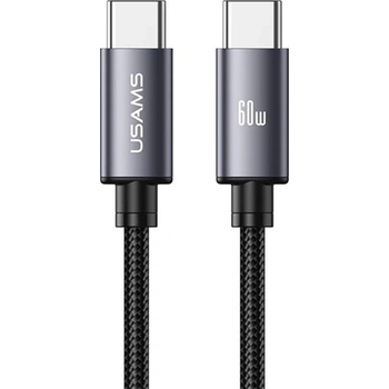 USAMS Кабел за данни USAMS U91 Type-C - Type-C, 100 см, ЗЕЛЕН SJ769USB01 (SJ769USB01)