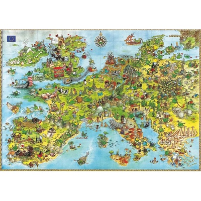 Heye Spojení draci evropští 4000 dílků