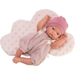 Asi Dolls Кукла Asi Dolls - Бебе Горди, розов гащеризон, 28 cm (0157990)