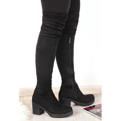 Camo 1889B vysoké kozačky na podpatku – Zbozi.Blesk.cz