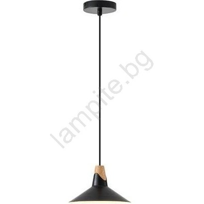 EUROLAMP Пендел 1xE27/15W/230V черен (EU0381)