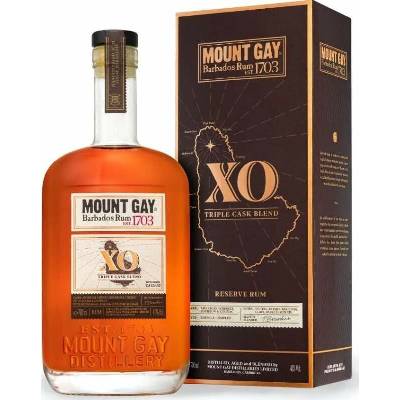 MOUNT GAY XO Extra OLD 43% 0,7 l (karton)